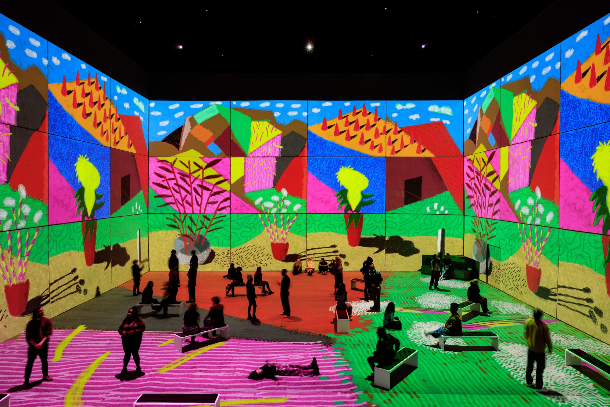 David Hockney: Bigger & Closer (not smaller & further away