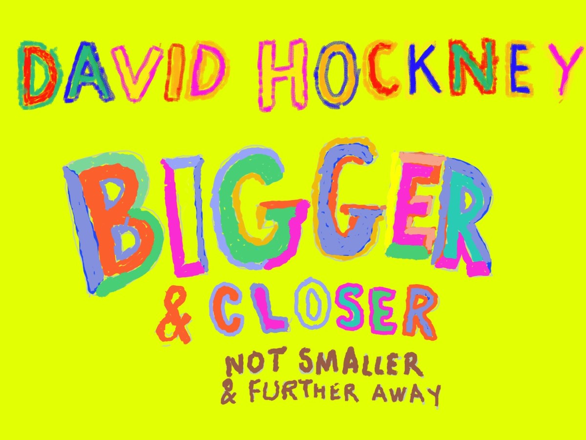 David Hockney: Bigger & Closer (not smaller & further away) – Aviva&nbsp;Studios